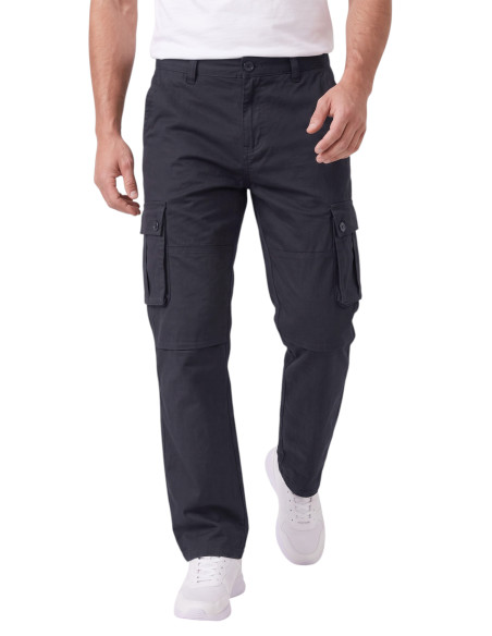 DeepSEA Erkek Relaxed Fit Bol Kesim Likralı Outdoor Kargo Pantolon – Çok Cepli Geniş Paça 1705421