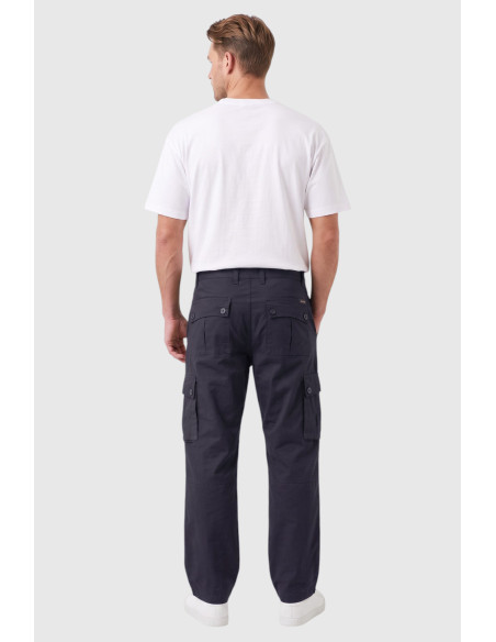 DeepSEA Erkek Relaxed Fit Bol Kesim Likralı Outdoor Kargo Pantolon – Çok Cepli Geniş Paça 1705421