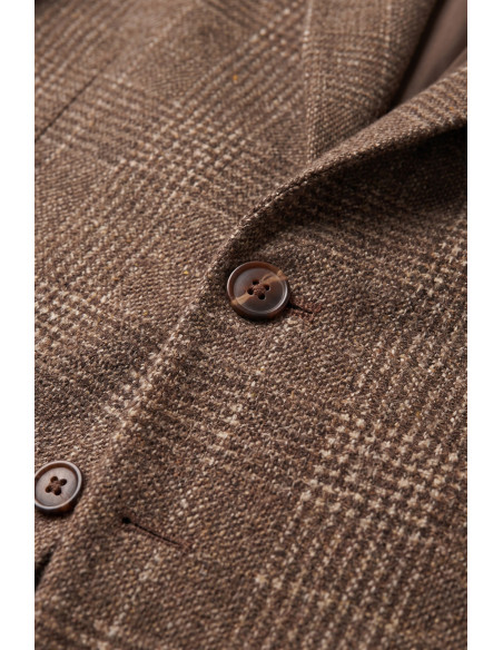 DeepSEA Erkek Slim Fit Ekose Blazer Ceket – Astarlı Kışlık Şık Spor Ceket 2702420