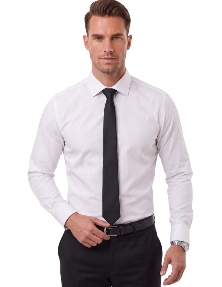 DeepSEA Erkek Slim Fit Pamuk Saten Gömlek – Kolay Ütülenebilir, Büyük Beden Seçenekli 2209615