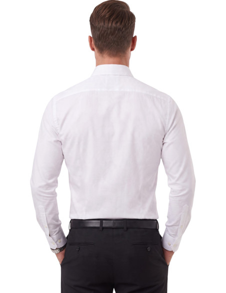 DeepSEA Erkek Slim Fit Pamuk Saten Gömlek – Kolay Ütülenebilir, Büyük Beden Seçenekli 2209615