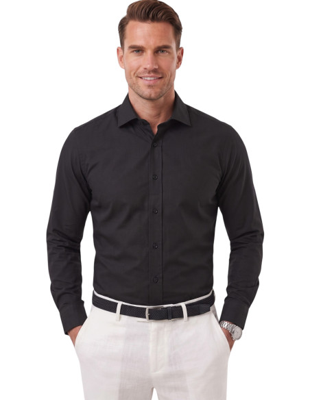 DeepSEA Erkek Slim Fit Pamuk Saten Gömlek – Kolay Ütülenebilir, Büyük Beden Seçenekli 2209615