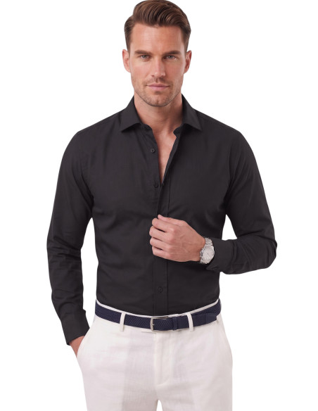 DeepSEA Erkek Slim Fit Pamuk Saten Gömlek – Kolay Ütülenebilir, Büyük Beden Seçenekli 2209615