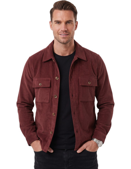 DeepSEA Erkek Slim Fit Fitilli Kadife Ceket – %100 Pamuk Düğmeli Cepli Astarsız 2701104