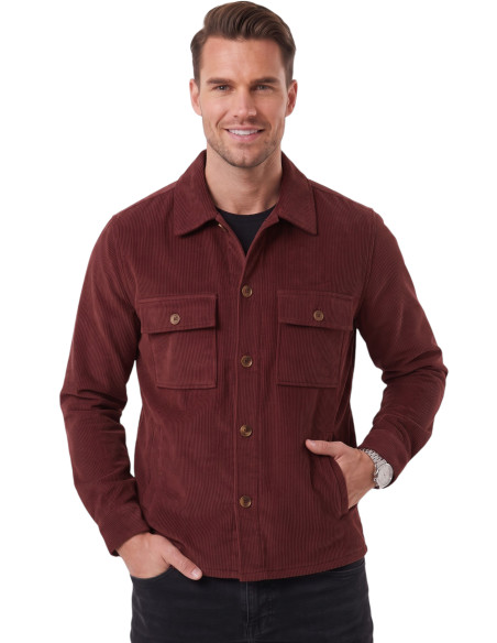 DeepSEA Erkek Slim Fit Fitilli Kadife Ceket – %100 Pamuk Düğmeli Cepli Astarsız 2701104