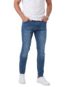 DeepSEA Erkek Slim Fit Likralı Taşlanmış Jean – Yumuşak Dokulu Esnek Dar Paça Kot Pantolon 2602093