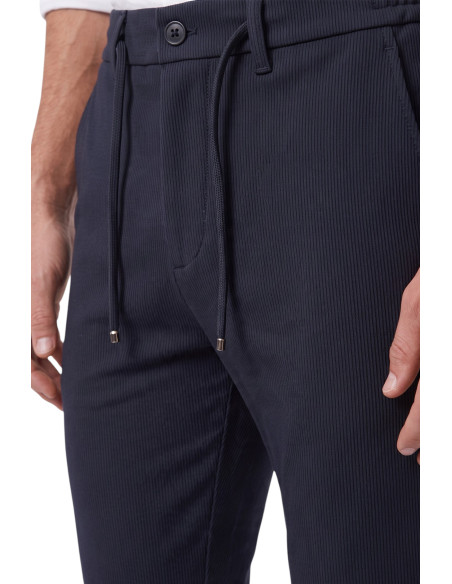 DeepSEA Erkek Slim Fit Fitilli Pantolon – İpli Esnek Bel Pamuklu Kışlık 2701300