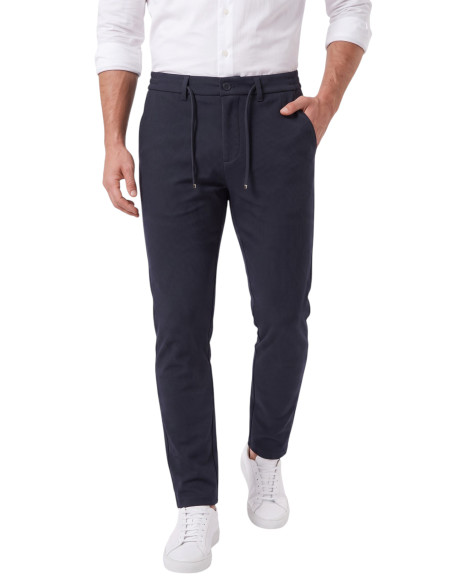 DeepSEA Erkek Slim Fit Fitilli Pantolon – İpli Esnek Bel Pamuklu Kışlık 2701300