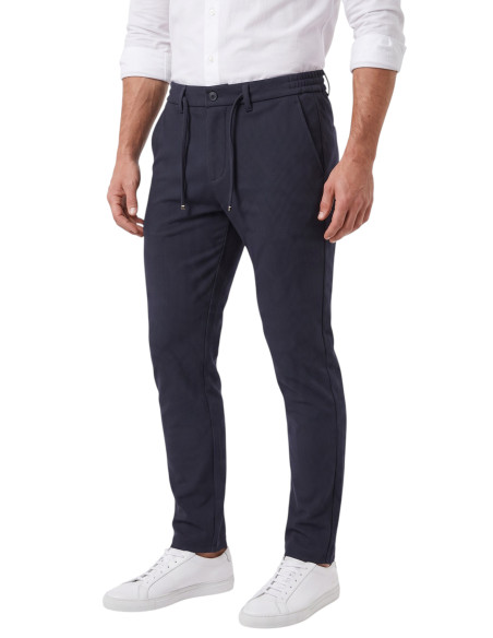 DeepSEA Erkek Slim Fit Fitilli Pantolon – İpli Esnek Bel Pamuklu Kışlık 2701300