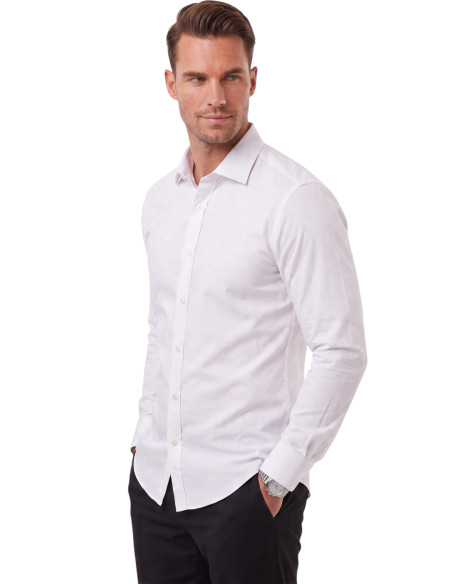 DeepSEA Erkek Slim Fit Pamuk Saten Gömlek – Kolay Ütülenebilir, Büyük Beden Seçenekli 2209615