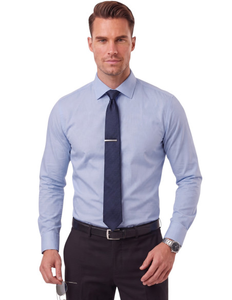 DeepSEA Erkek Slim Fit Pamuk Saten Gömlek – Kolay Ütülenebilir, Büyük Beden Seçenekli 2209615