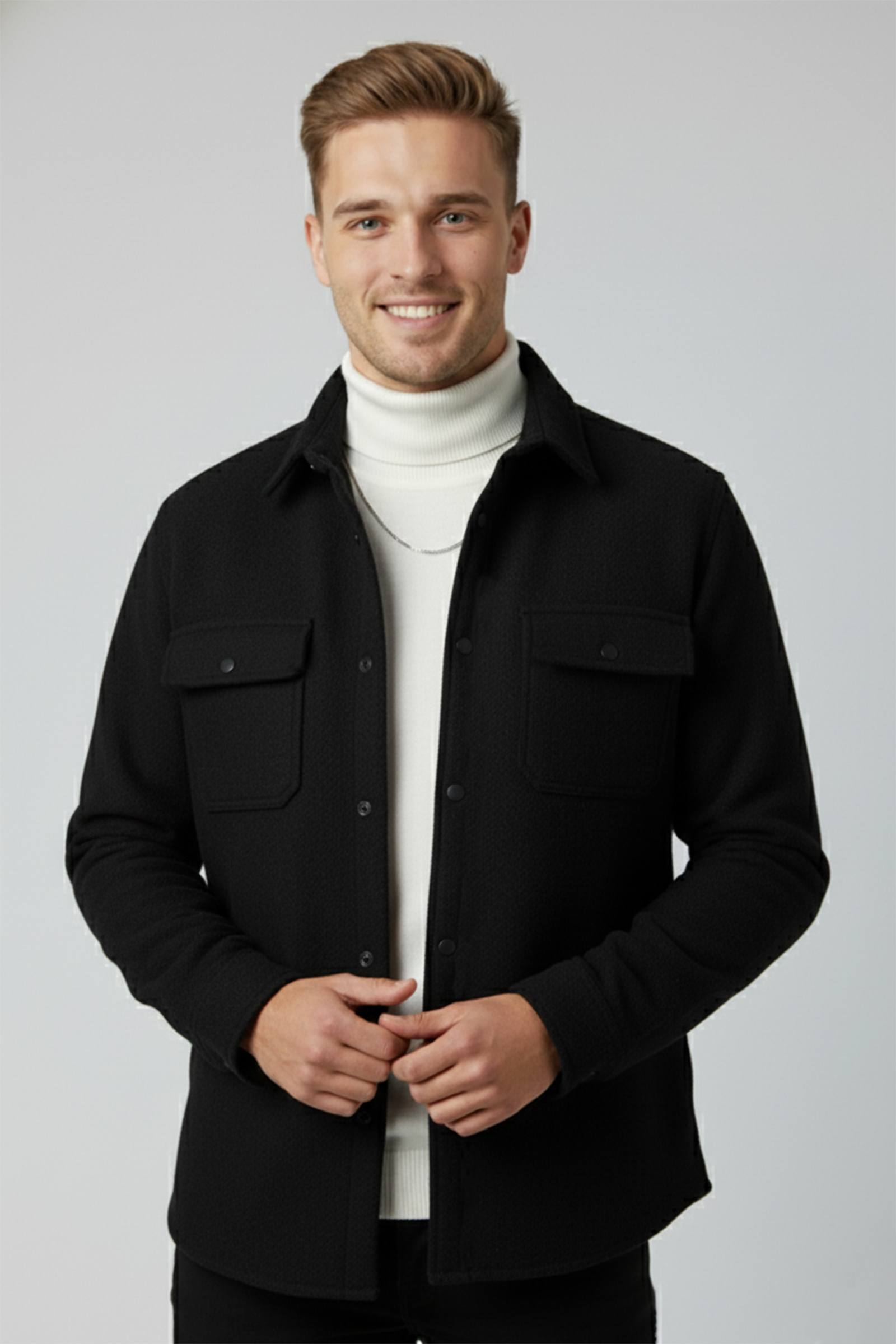 DeepSEA Erkek Premium Kaşe Ceket