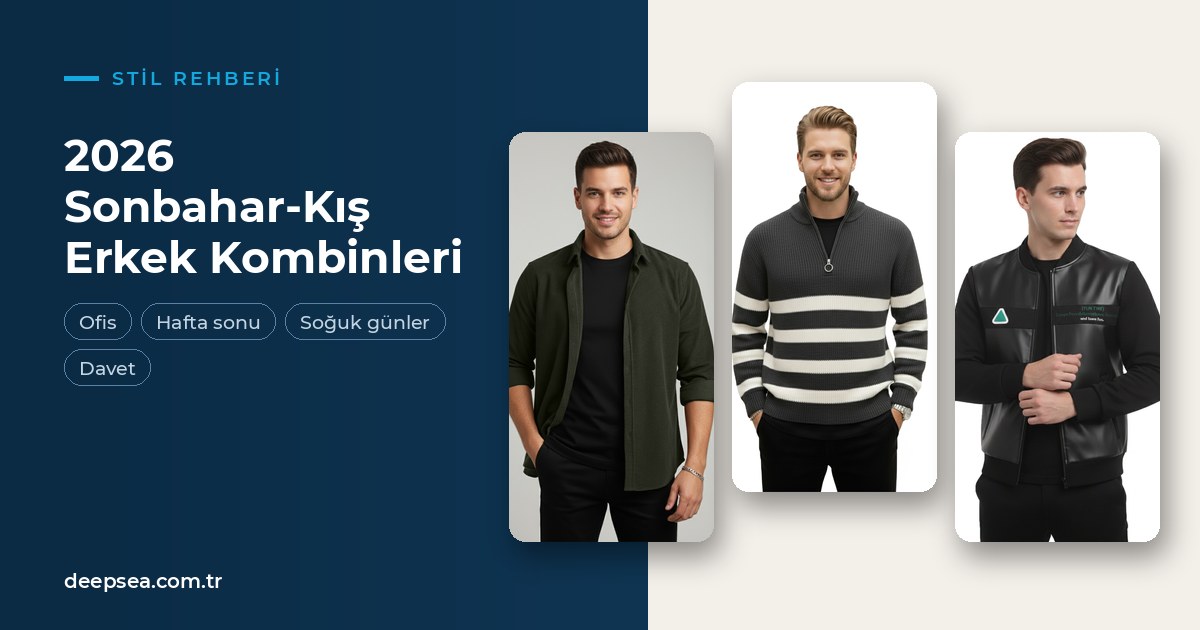 2026 Sonbahar-Kış Erkek Kombinleri ve Stil Rehberi